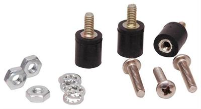 MSD 8839 Ignition Coil Vibration Mounts, Rubber, Black, Set of