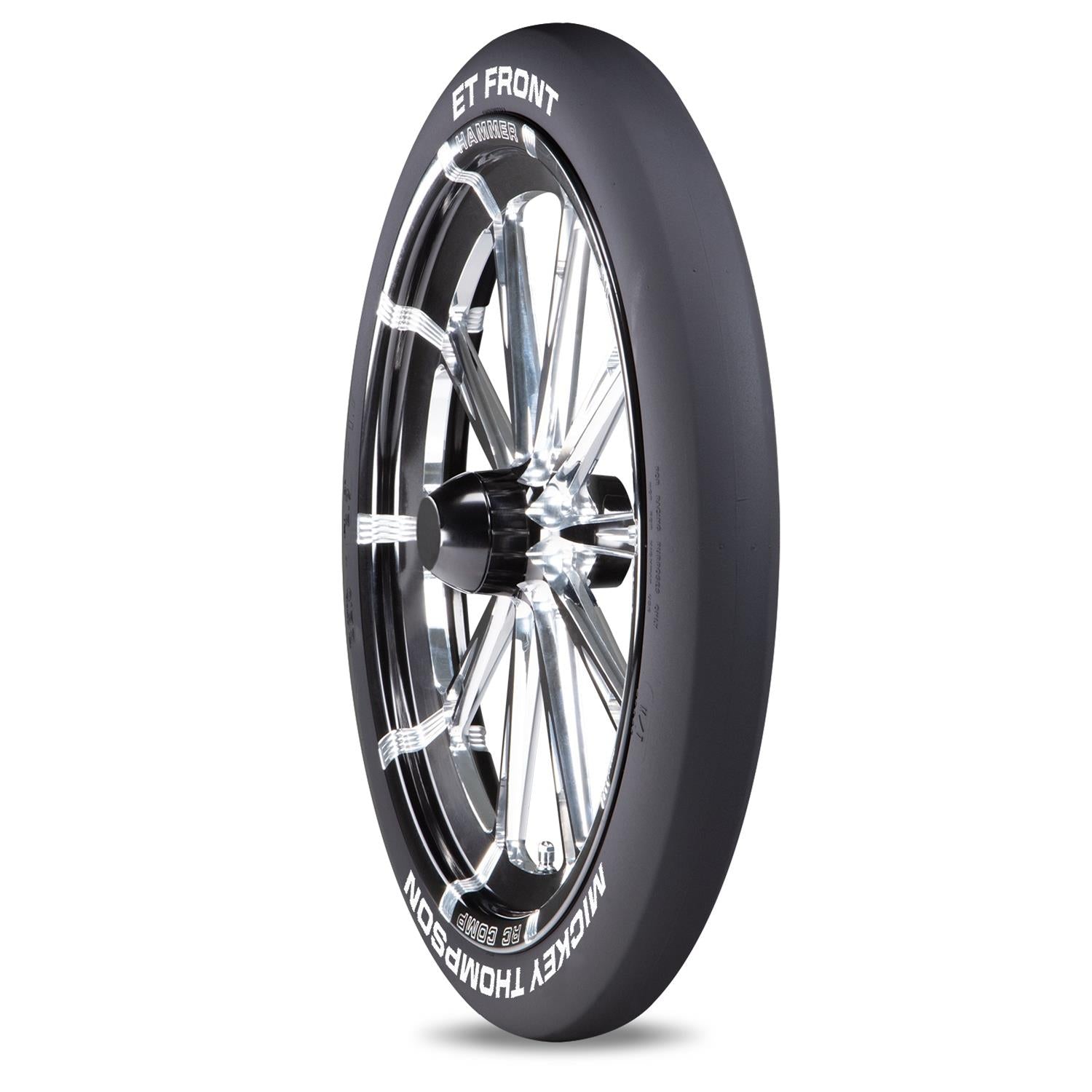 Mickey Thompson 250910 ET Front Drag Racing Tire, 22x2.5-17 - 30045