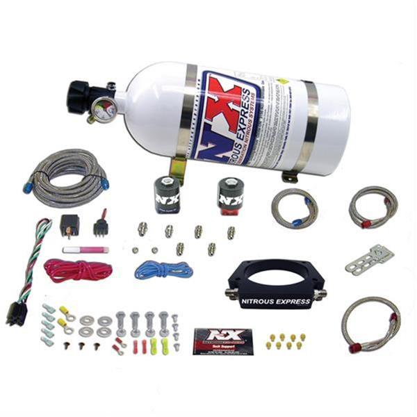 Nitrous Express 20933-10 GM LS 4-Bolt Plate Nitrous System, 102mm