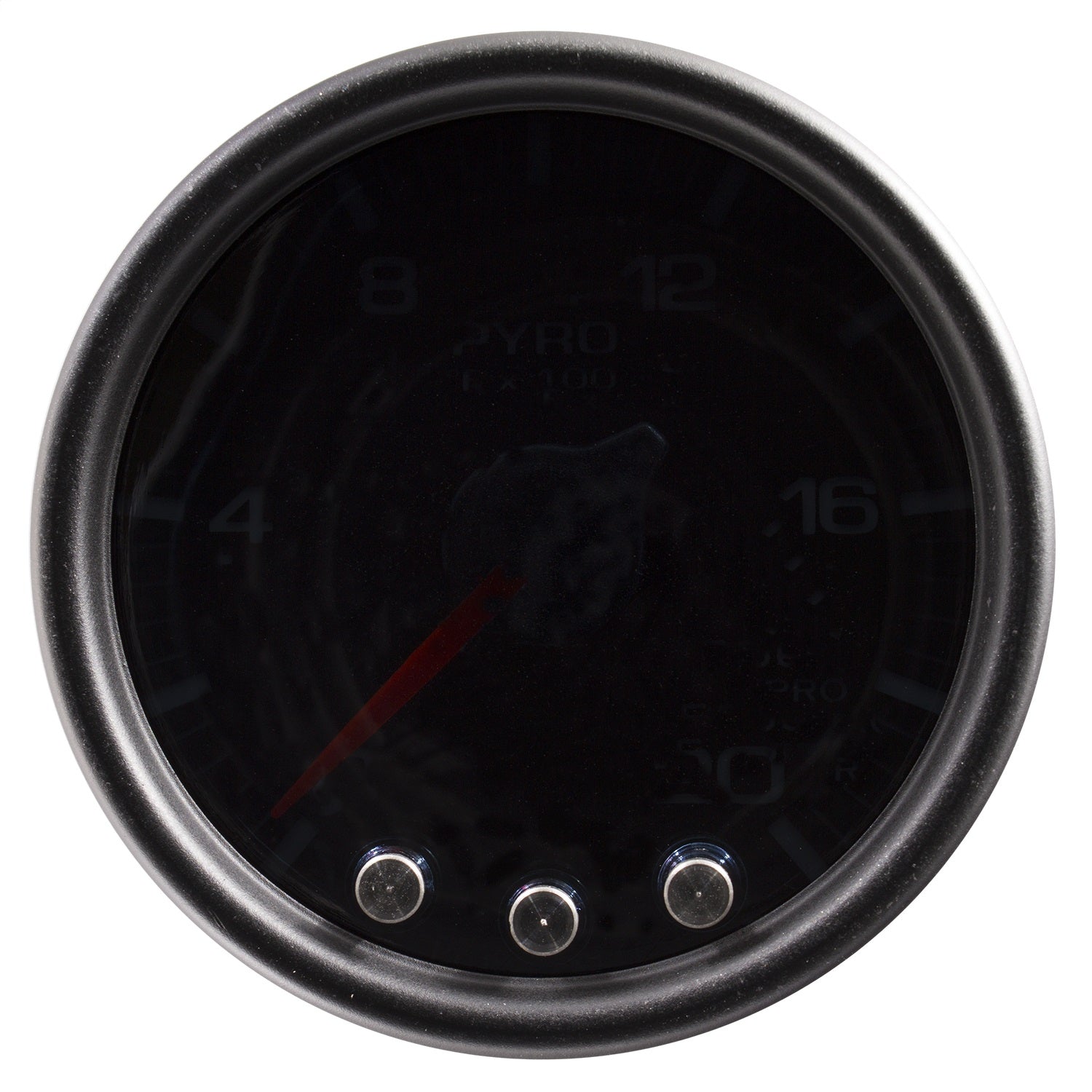 2-1/16" PYROMETER, 0-2000 °F, SPEK-PRO, BLACK/BLACK