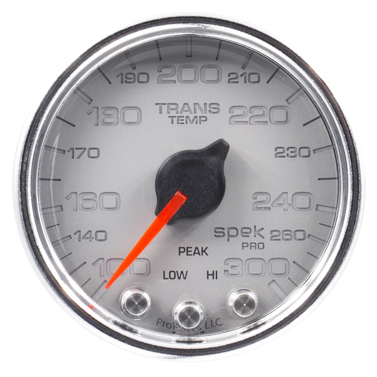 2-1/16" TRANSMISSION TEMPERATURE, 100-300 °F, SPEK-PRO, SILVER/CHROME