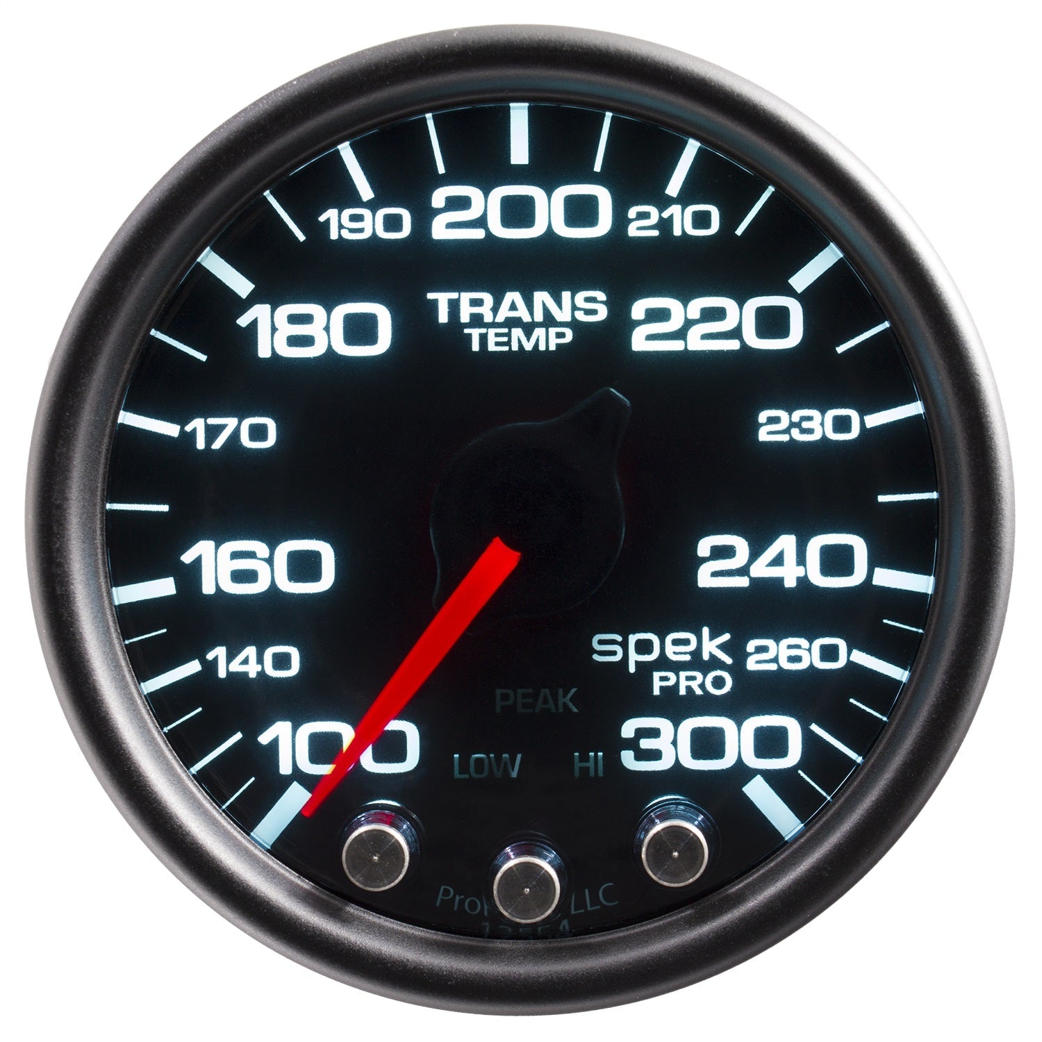 2-1/16" TRANSMISSION TEMPERATURE, 100-300 °F, SPEK-PRO, BLACK/BLACK