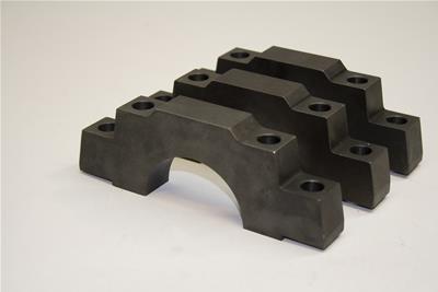 PRW Power 1735003 Main Caps Billet Steel 4-Bolt Straight Fits Chevy Small Block