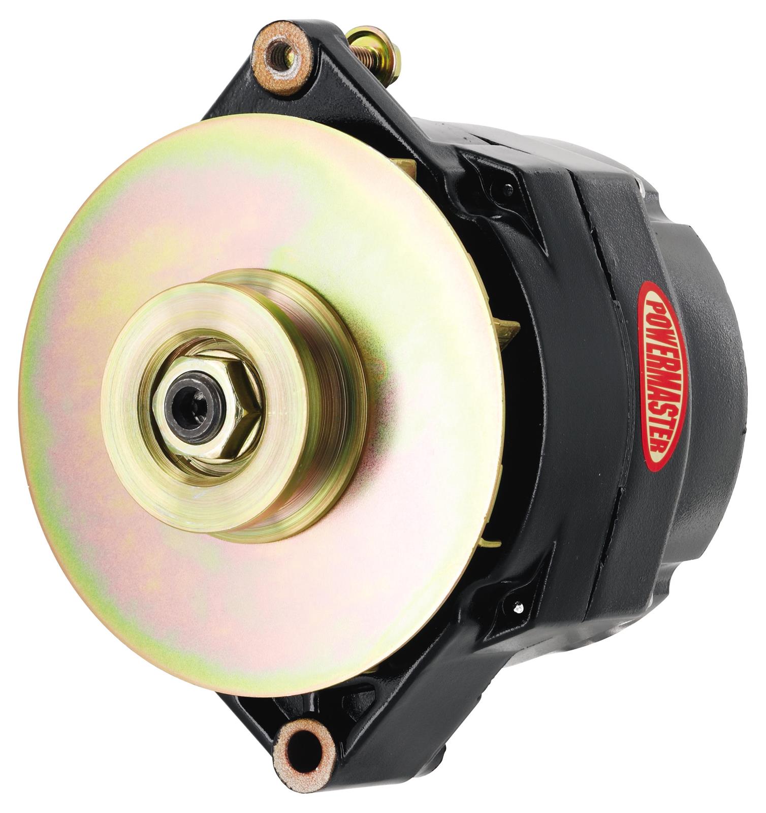 Powermaster 57294 Street Alternator - 150 Amp, For GM - Black