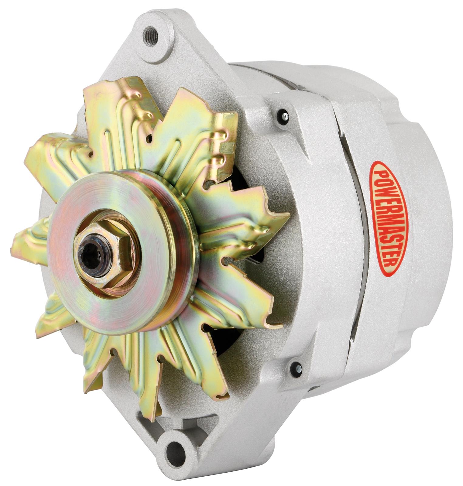 Powermaster 7294 Street Alternator - 100 Amp, For GM