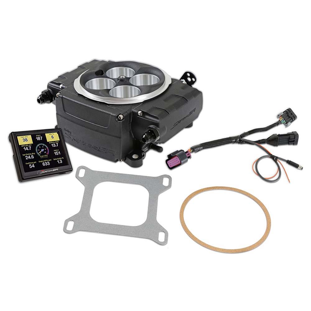 Holley 550-511-3AX Sniper 2 EFI Fuel Injection Upgrade Kit - No Pump - Black