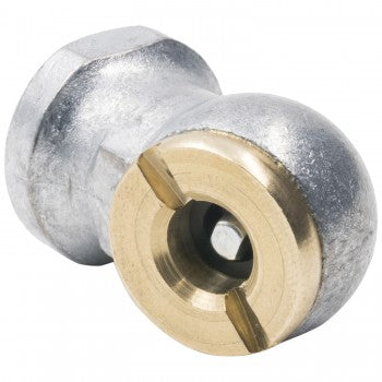 AIR CHUCK, 90º BALL FOOT, 1/4" NPT, STACK