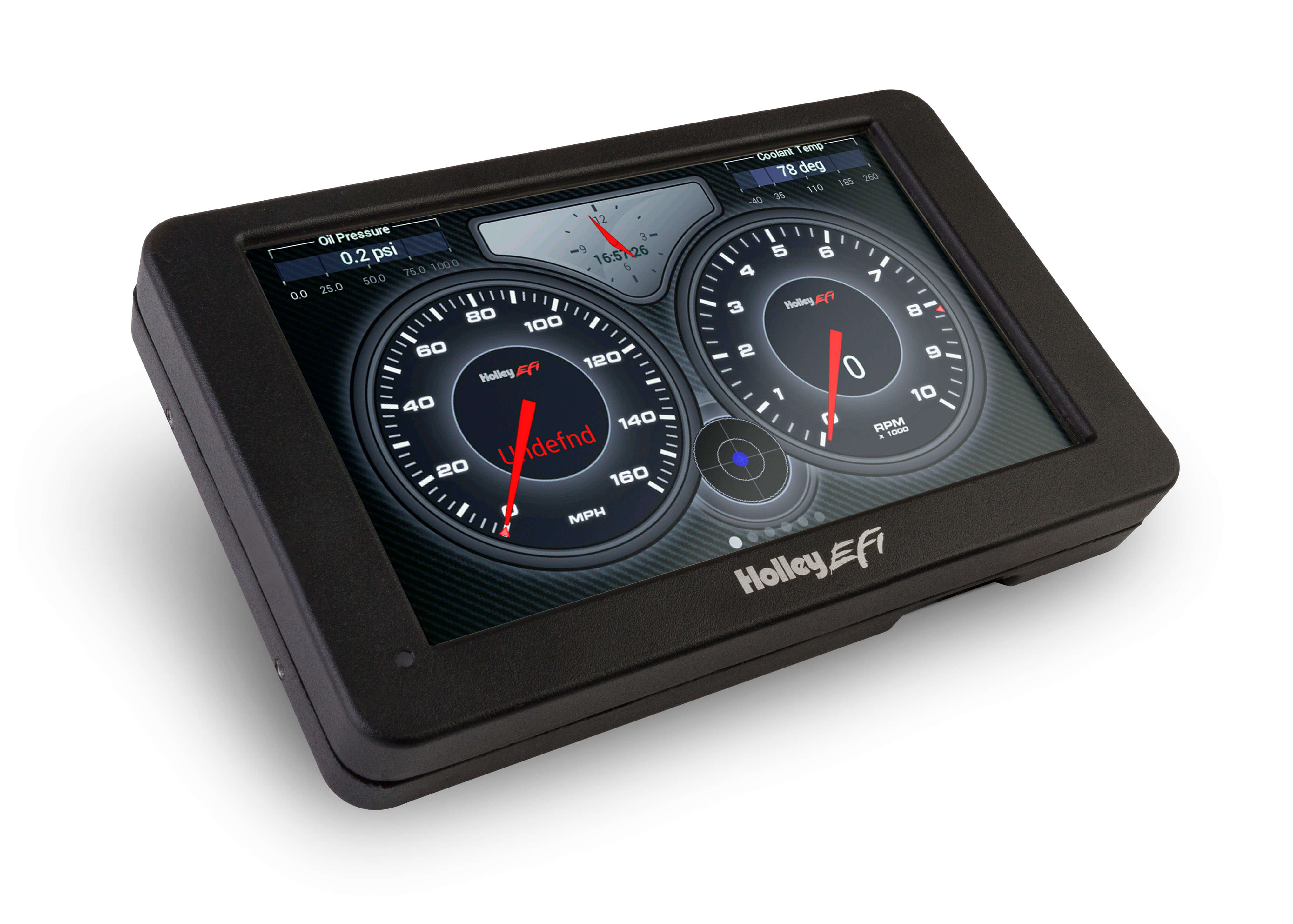 Holley 553-109 Stand Alone Digital Dash Kit 7" Touch Screen