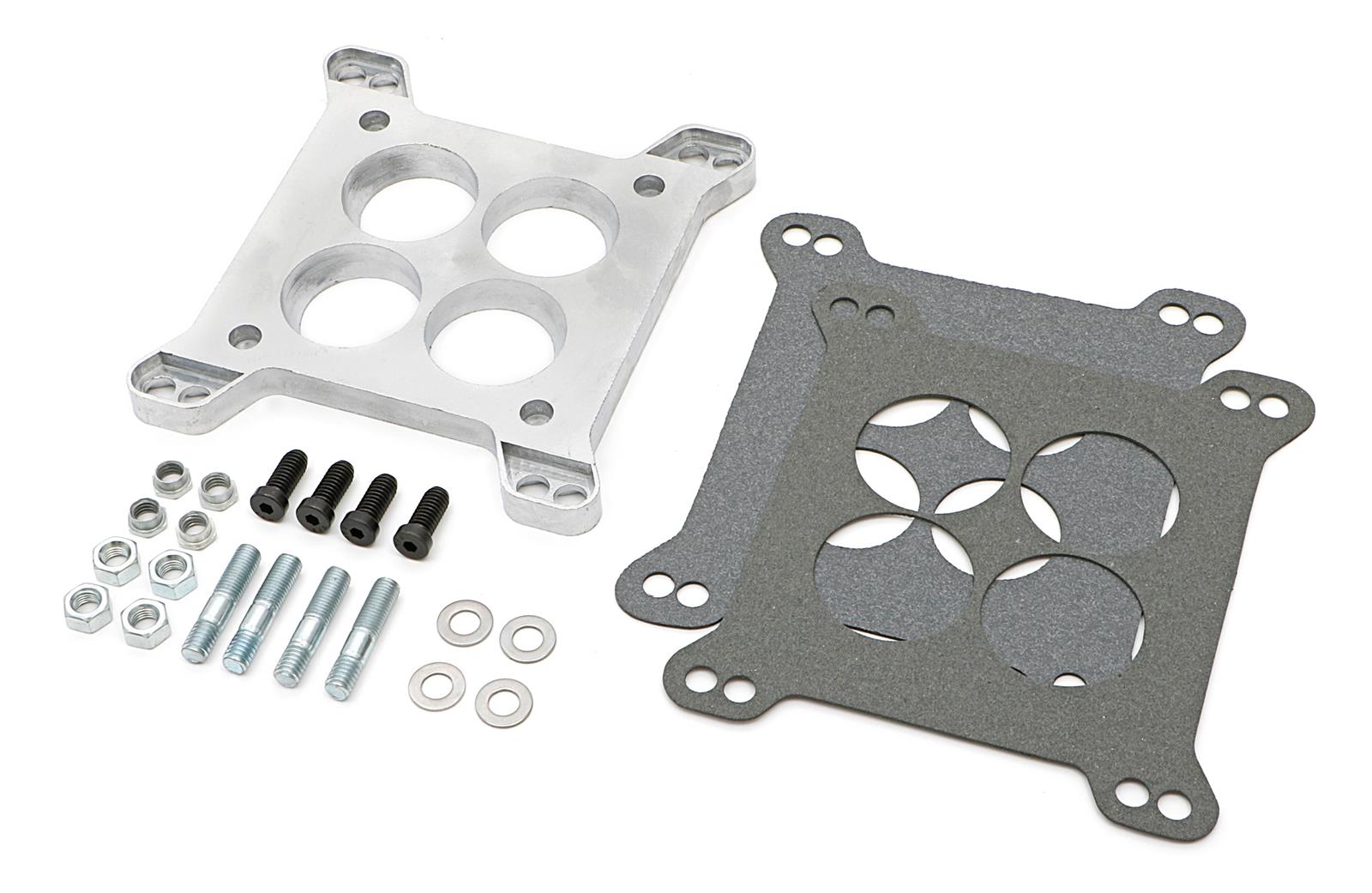 Trans-Dapt 2064 Carburetor Adapter, Ported - Large Square Bore to Small Bore